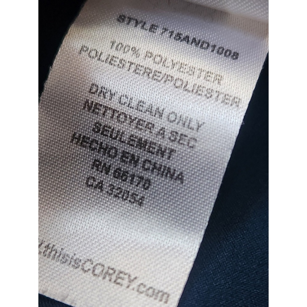Anthropologie Corey Lynn Calter Floral Dress Teal Blue Size 2 A-line Summer - Picture 5 of 8